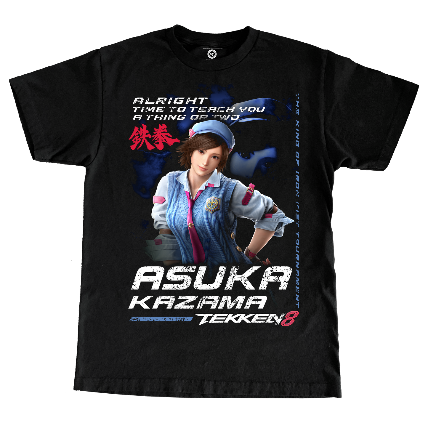 TEKKEN 8 ASUKA KAZAMA LARGE PRINT TSHIRT