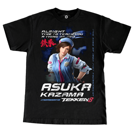 TEKKEN 8 ASUKA KAZAMA LARGE PRINT TSHIRT