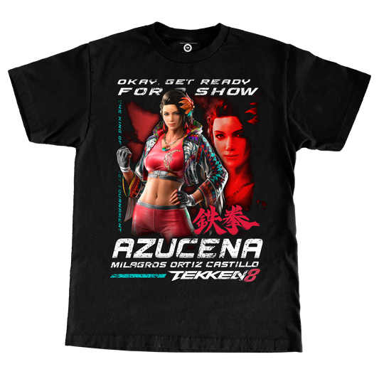 TEKKEN 8 AZUCENA CASTILLO LARGE PRINT TSHIRT