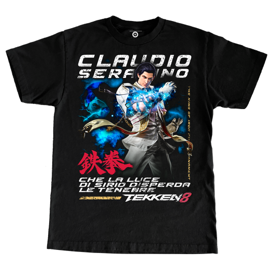 TEKKEN 8 CLAUDIO SERAFINO LARGE PRINT TSHIRT