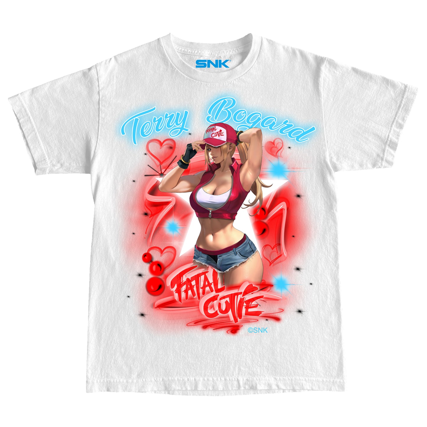 THE KING OF FIGHTERS CUTIE TERRY BOGARD T-SHIRT (VALENTINE'S EXCLUSIVE)