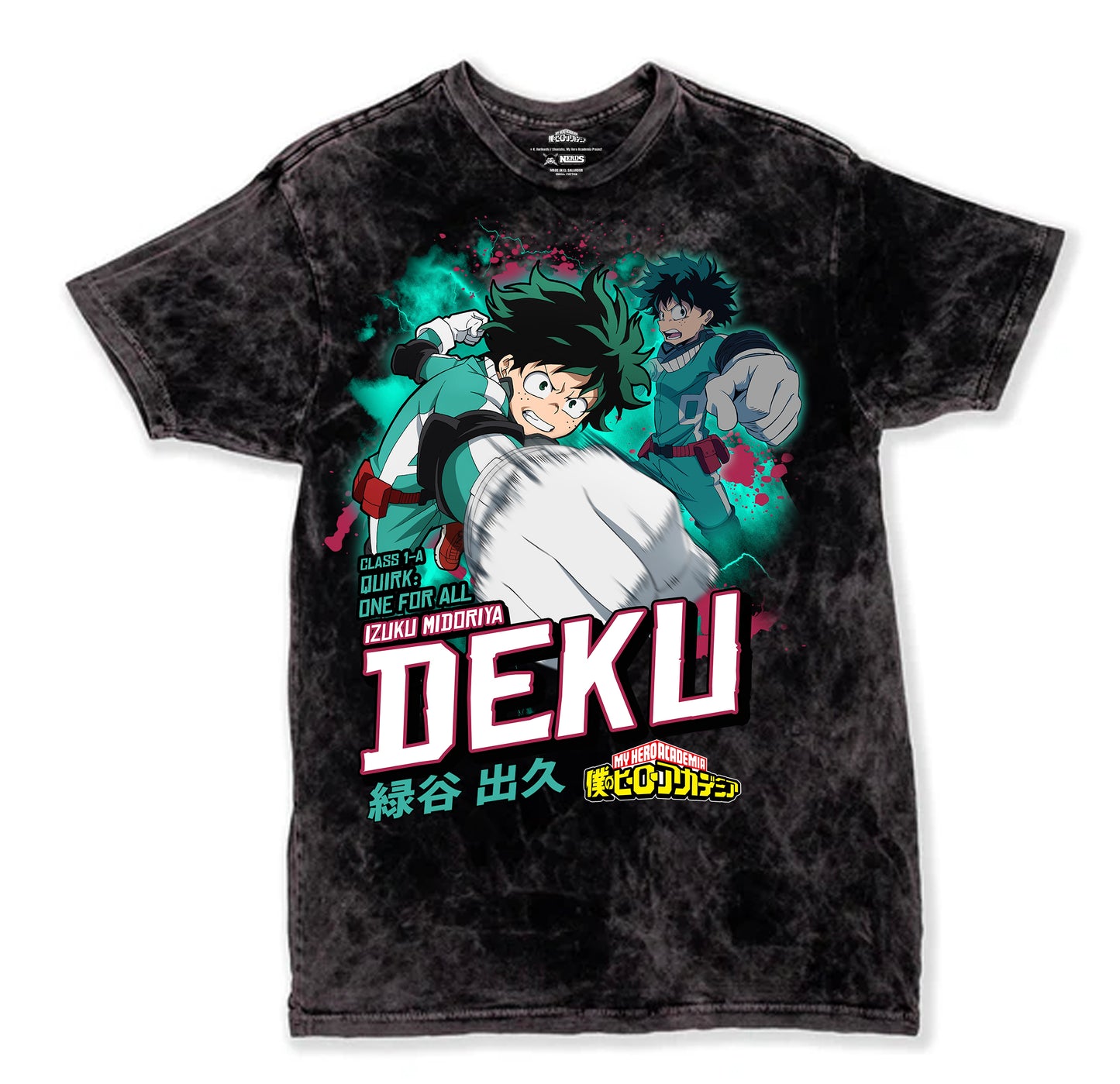 MY HERO ACADEMIA IZUKU MIDORIYA DEKU SHIRT