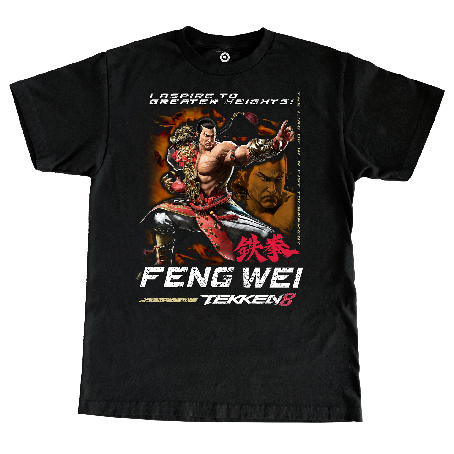 TEKKEN 8 FENG WEI LARGE PRINT TSHIRT