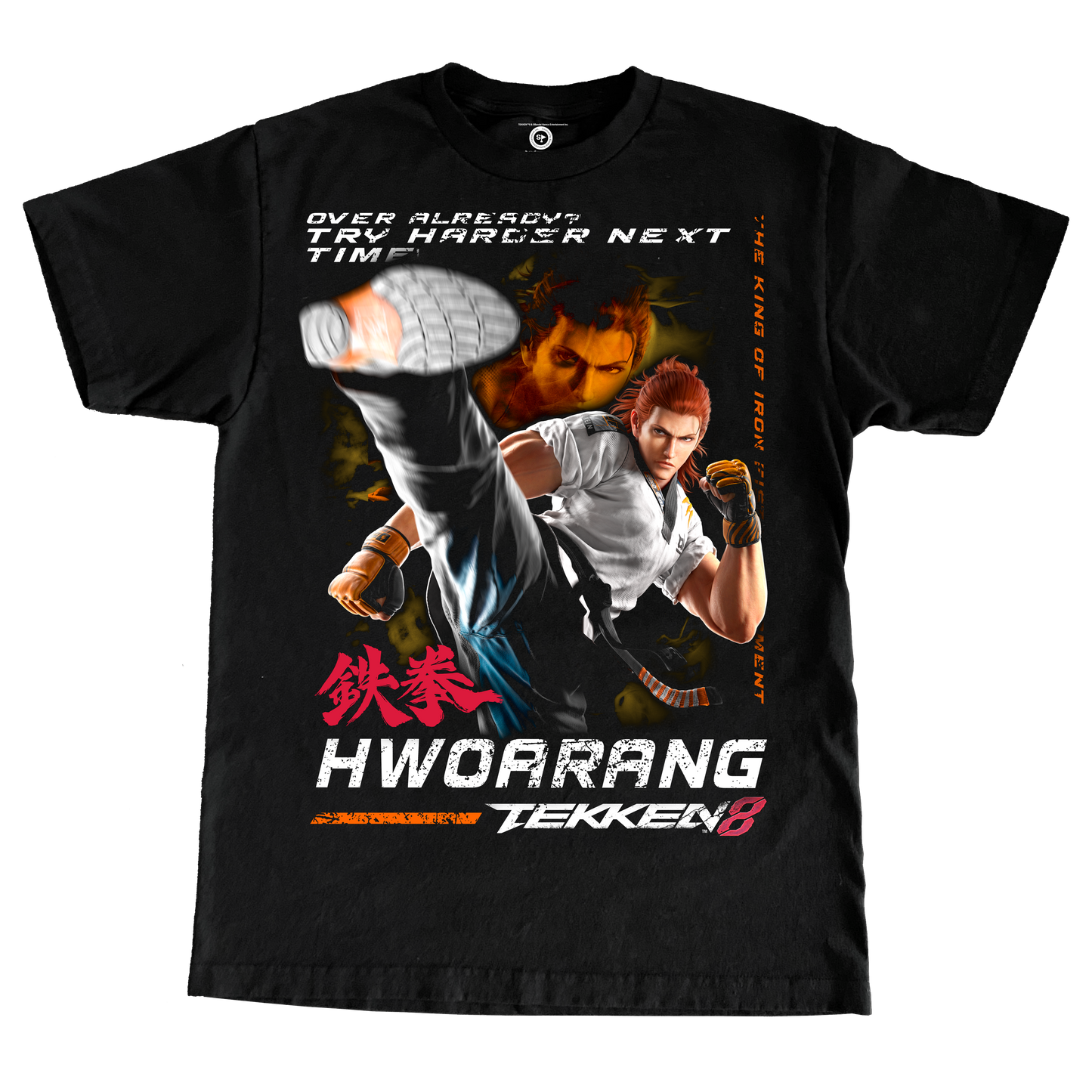 TEKKEN 8 HWOARANG LARGE PRINT TSHIRT