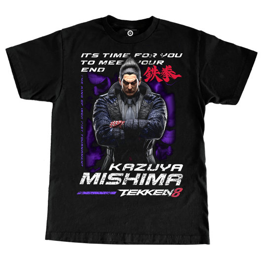 TEKKEN 8 KAZUYA MISHIMA LARGE PRINT TSHIRT