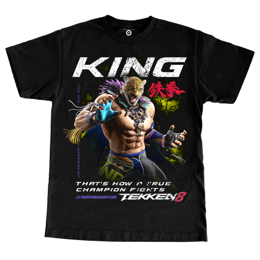 TEKKEN 8 KING LARGE PRINT TSHIRT