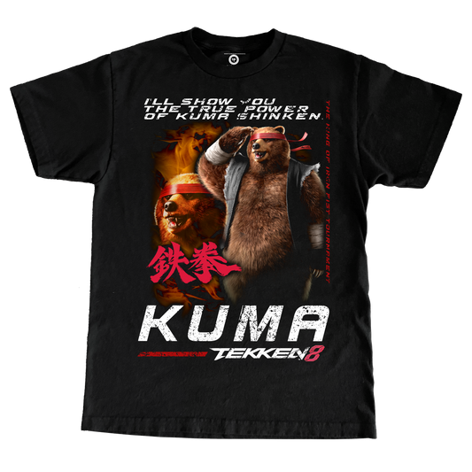 TEKKEN 8 KUMA LARGE PRINT TSHIRT