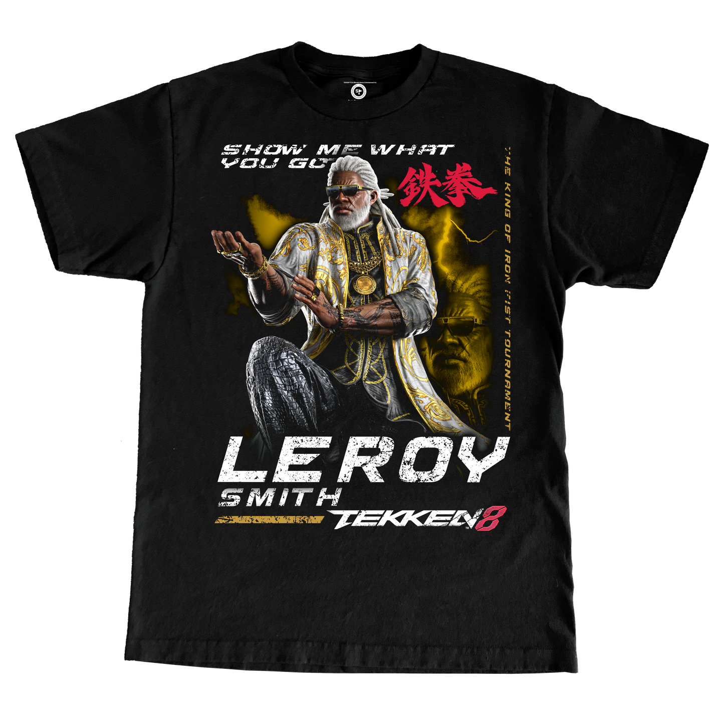 TEKKEN 8 LEROY SMITH LARGE PRINT TSHIRT