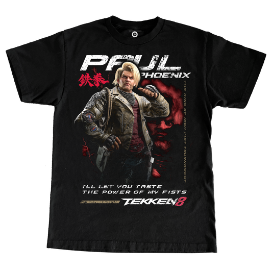 TEKKEN 8 PAUL PHOENIX LARGE PRINT TSHIRT