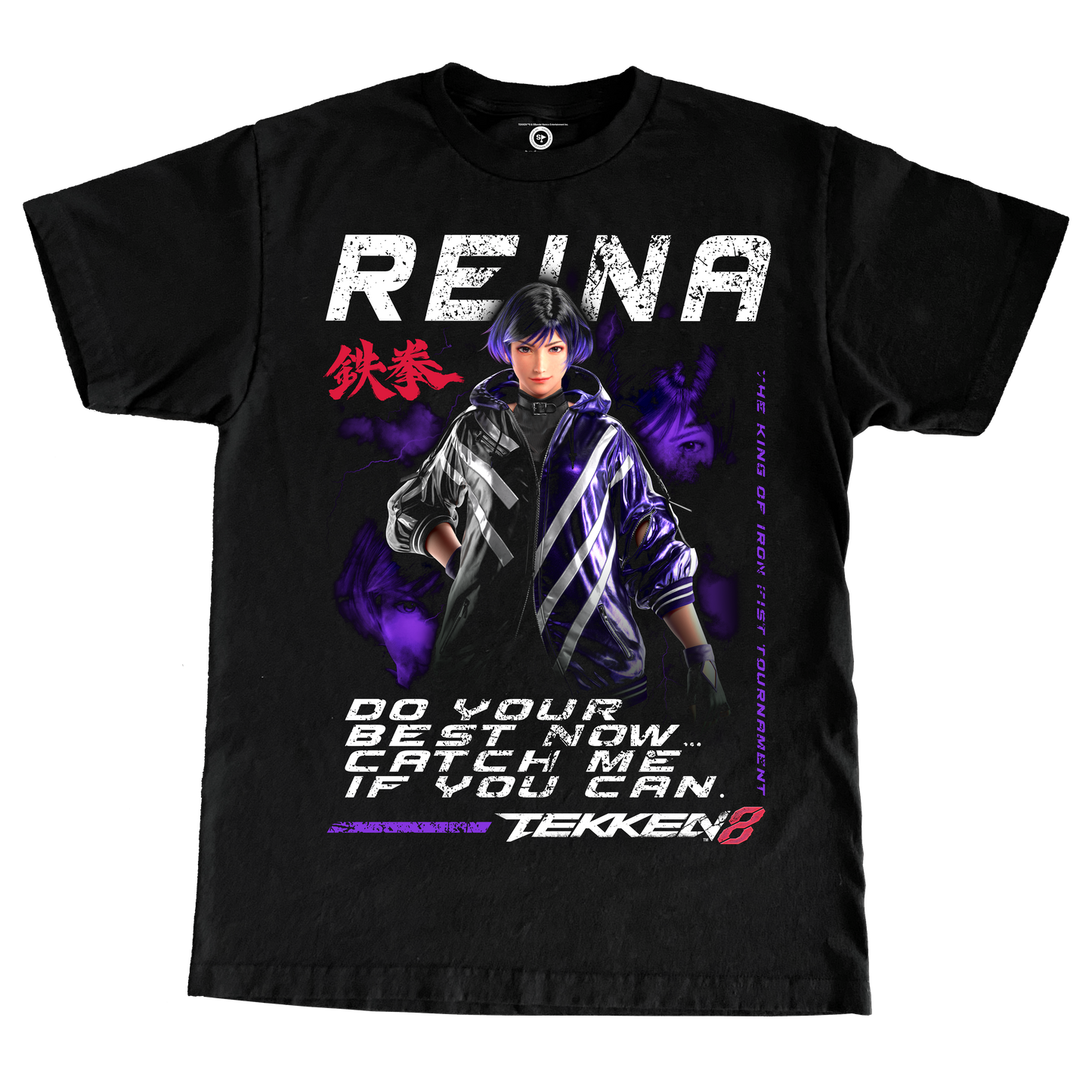 TEKKEN 8 REINA LARGE PRINT TSHIRT