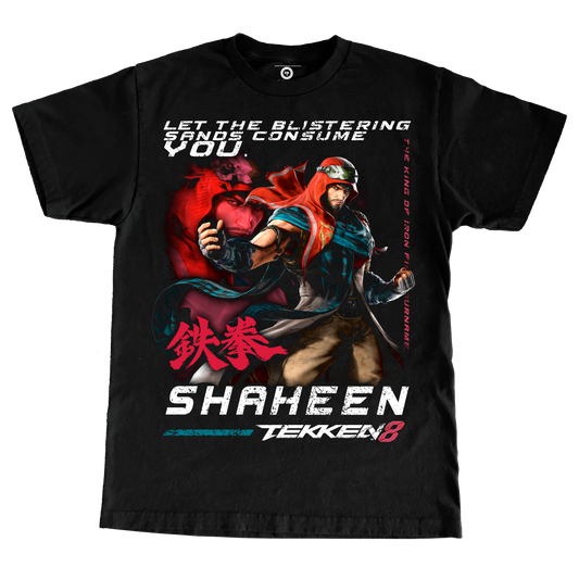 TEKKEN 8 SHAHEEN LARGE PRINT TSHIRT