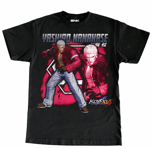 THE KING OF FIGHTERS XV YASHIRO NANAKASE T-SHIRT